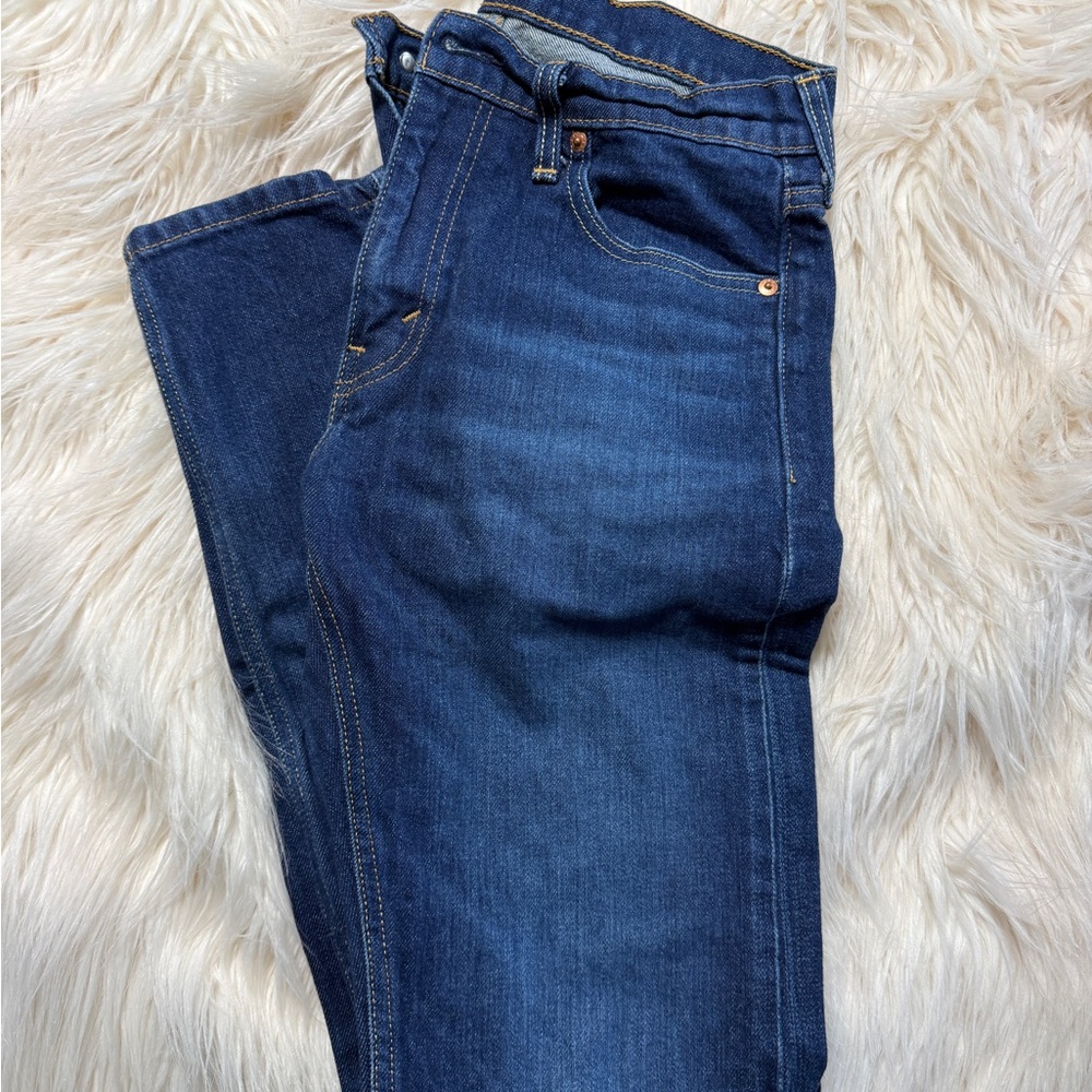 Levi's Dark Blue Straight Leg men’s Jeans